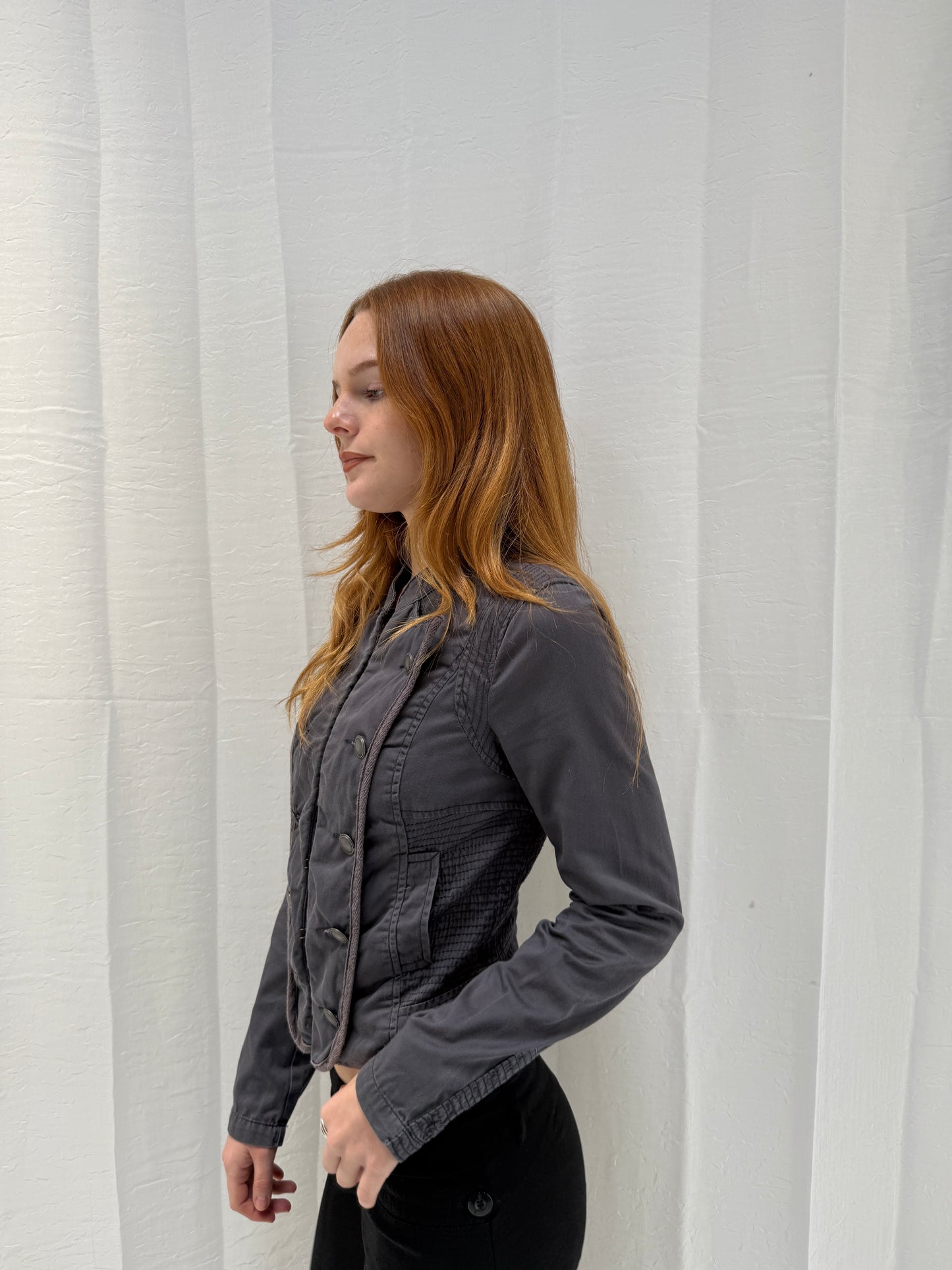Charcoal Napoleon Jacket