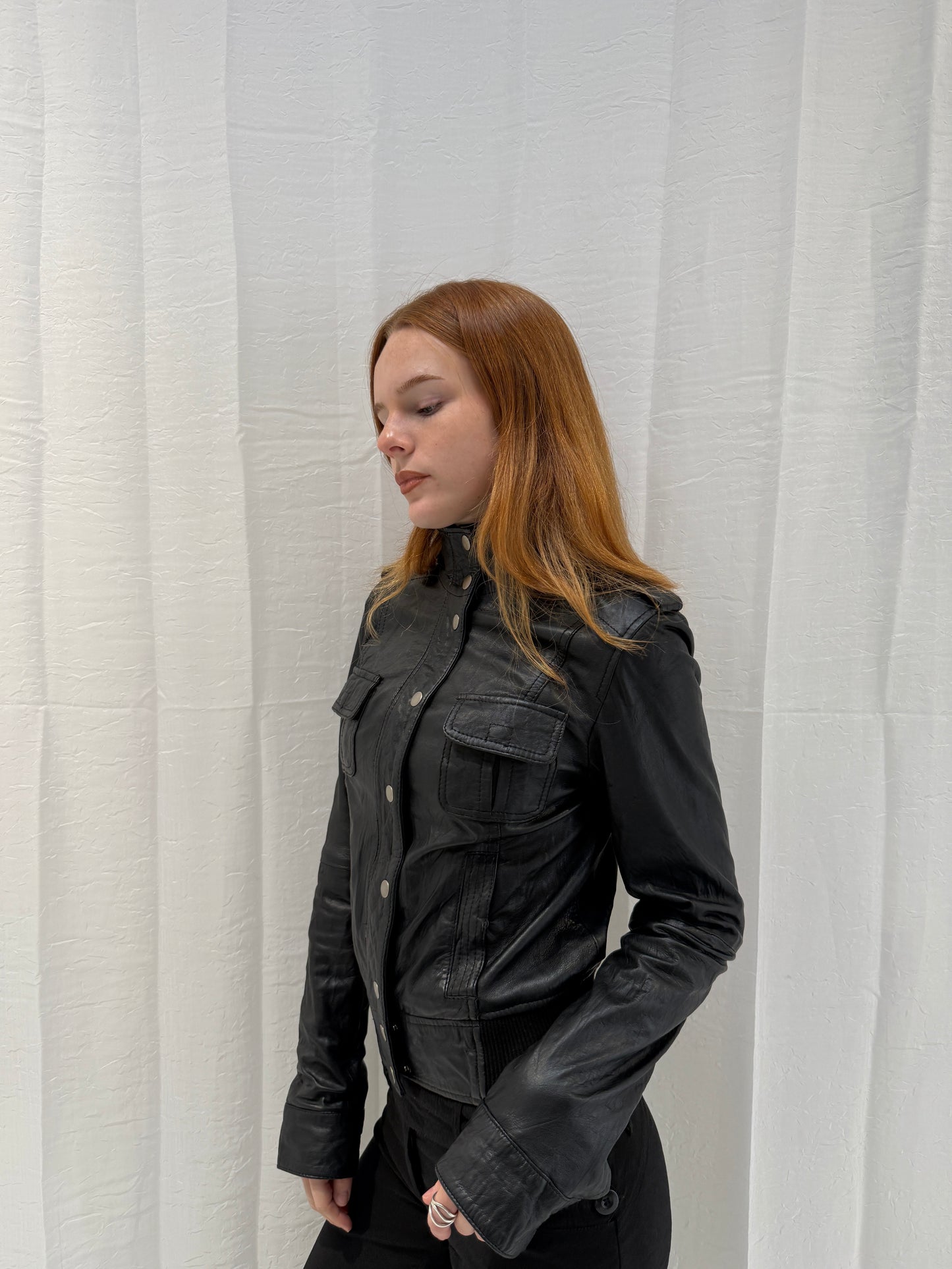 Black Genuine Leather Jacket