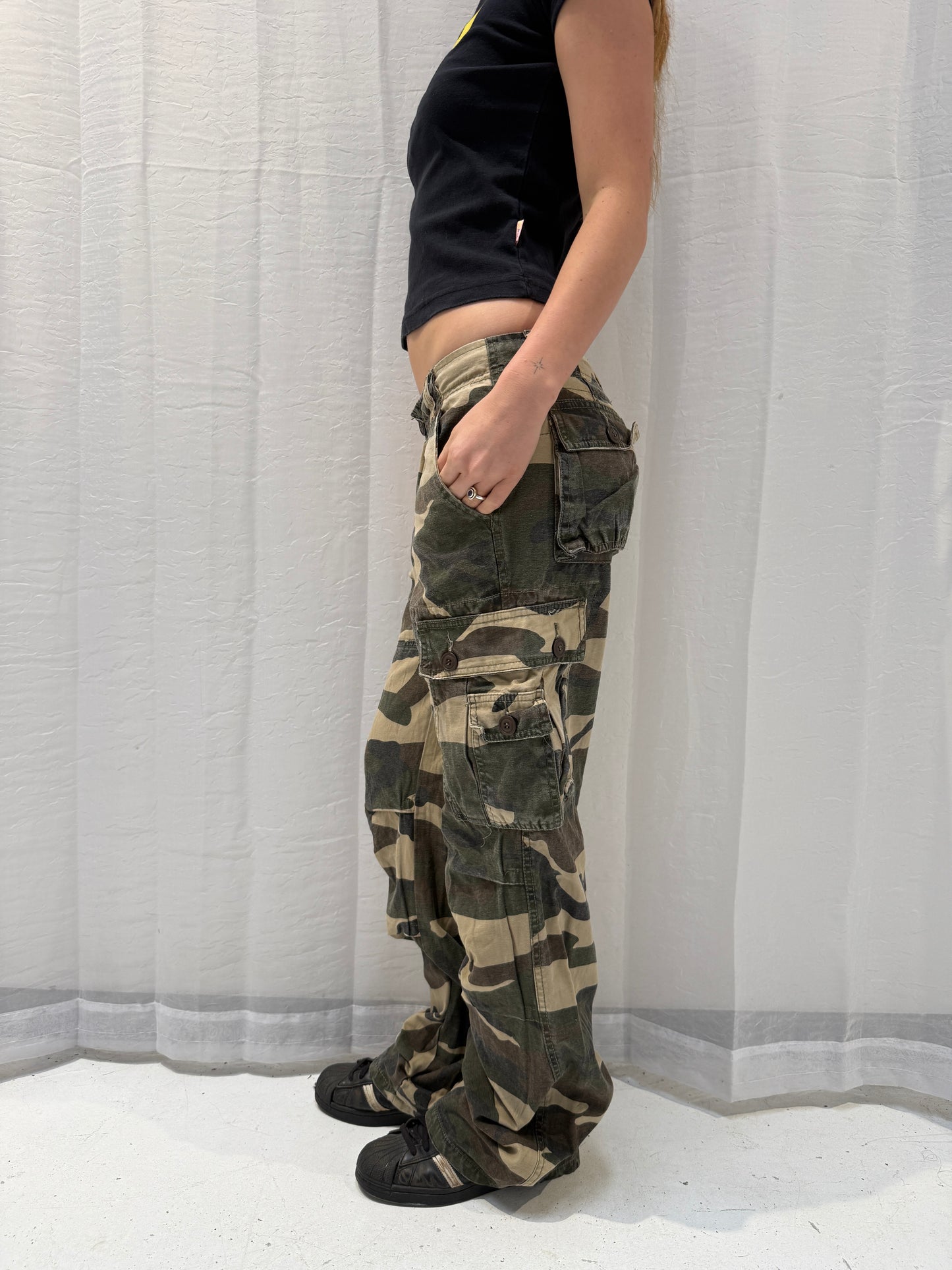 Khaki Camo Pants