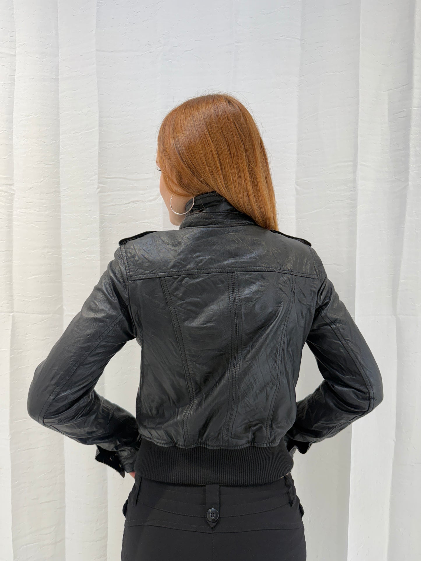 Black Genuine Leather Jacket