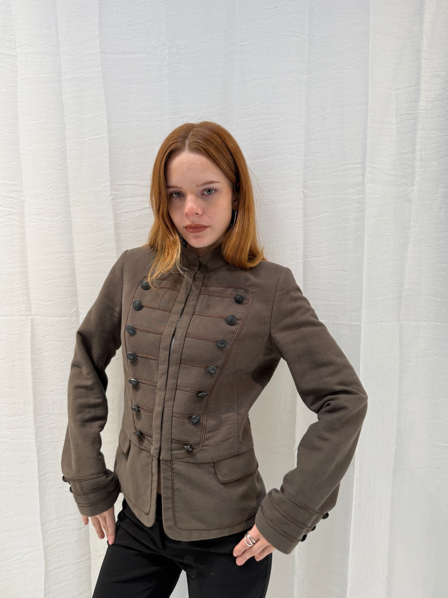 Khaki Napoleon Jacket